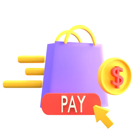 Pago Digital  3D Icon