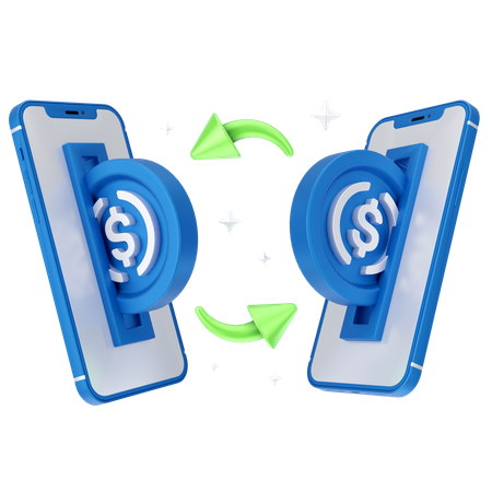 Pago en dolares  3D Icon