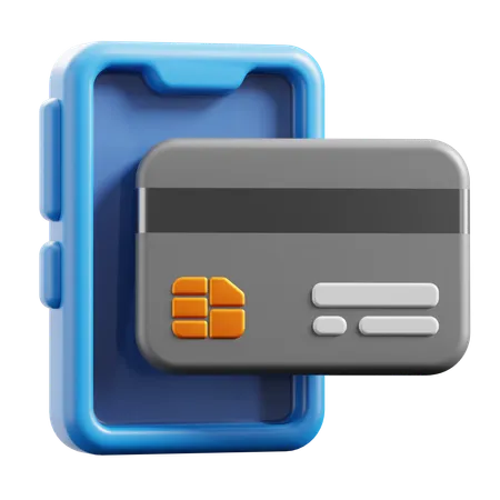 Pago en línea  3D Icon