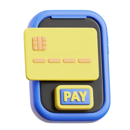 Pago en línea  3D Icon