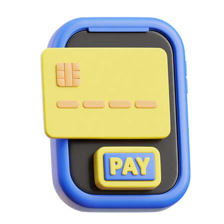 Pago en línea  3D Icon