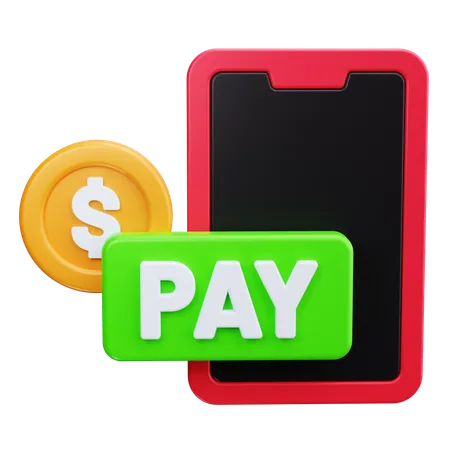 Pago en línea  3D Icon