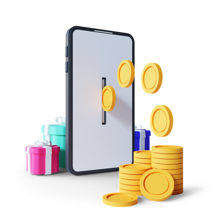 Pago en línea  3D Icon