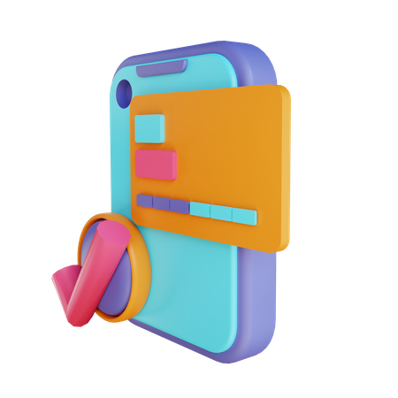 Pago en línea  3D Illustration