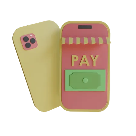 Pago en línea  3D Icon