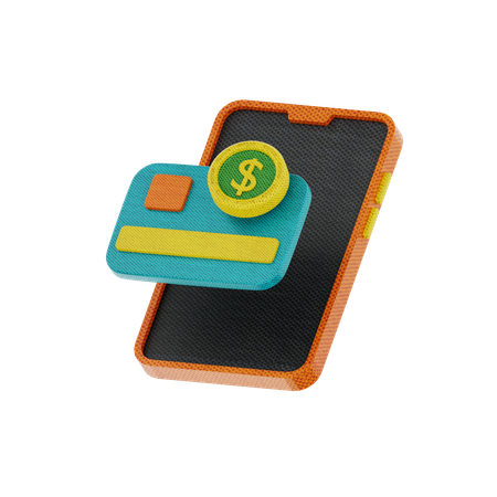 Pago movil  3D Icon