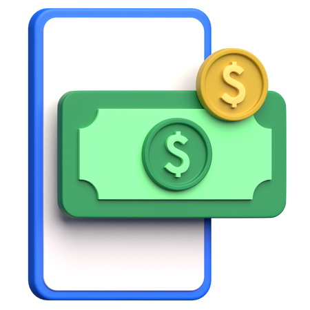 Pago movil  3D Icon