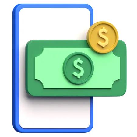 Pago movil  3D Icon