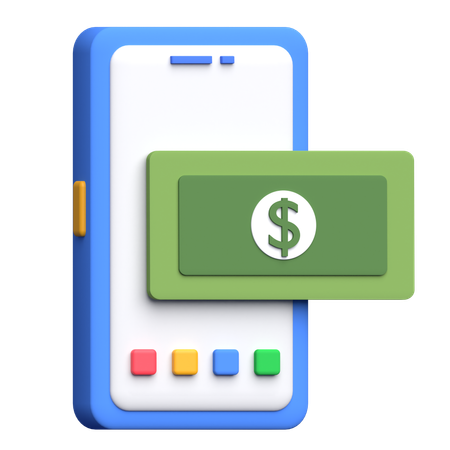 Pago movil  3D Icon