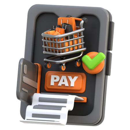 Pago movil  3D Icon