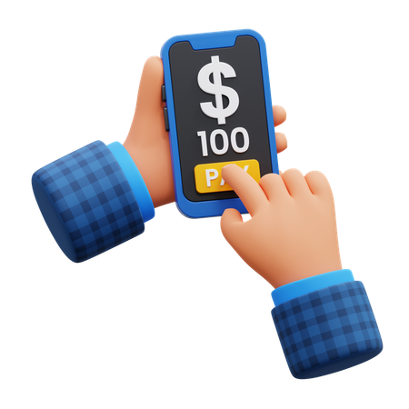 Pago movil  3D Icon