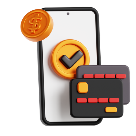 Pago movil  3D Icon