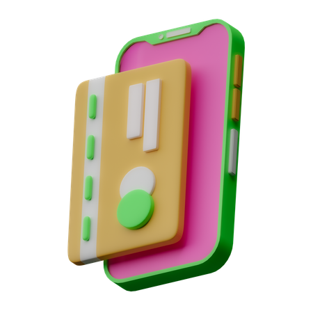 Pago movil  3D Icon