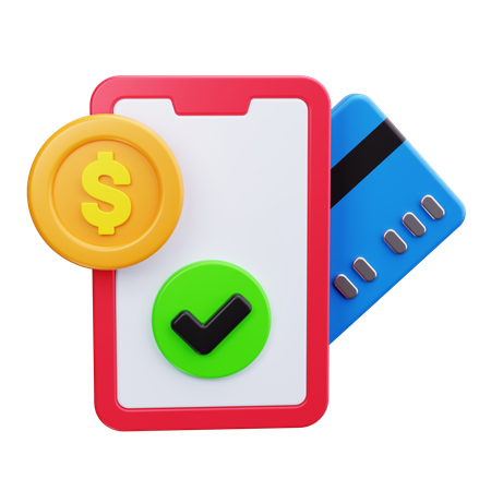 Pago movil  3D Icon