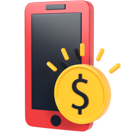 Pago movil  3D Icon