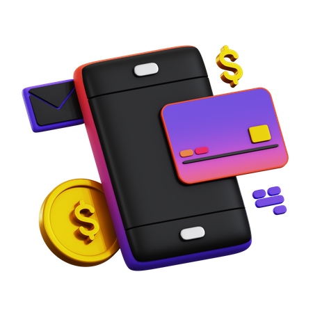 Pago movil  3D Icon