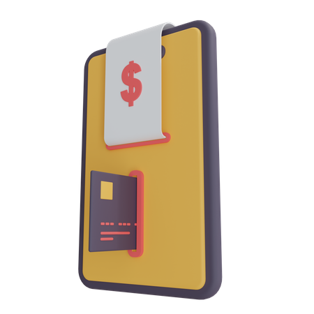 Pago movil  3D Icon