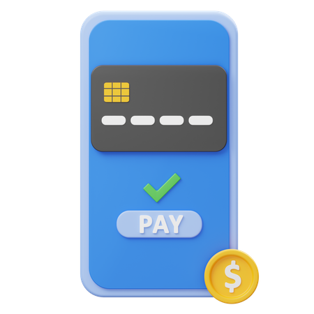 Pago movil  3D Icon