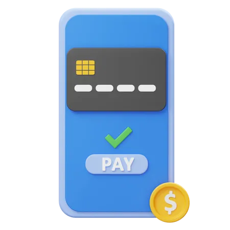 Pago movil  3D Icon