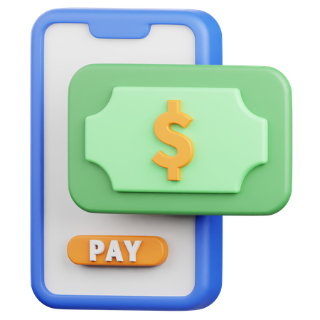 Pago movil  3D Icon