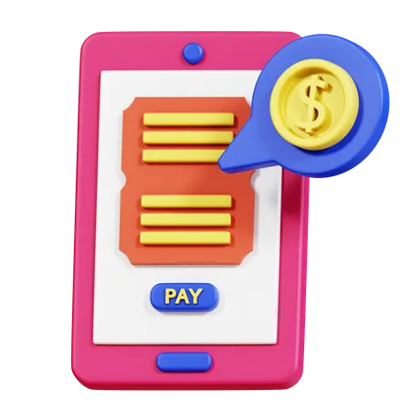 Pago movil  3D Icon