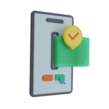 Pago movil  3D Icon