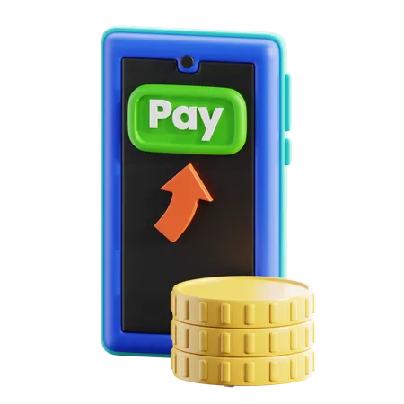 Pago movil  3D Icon