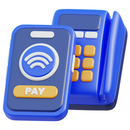 Pago nfc  3D Icon