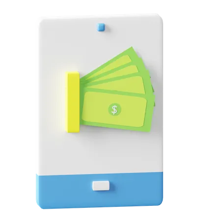 Pago en línea  3D Icon