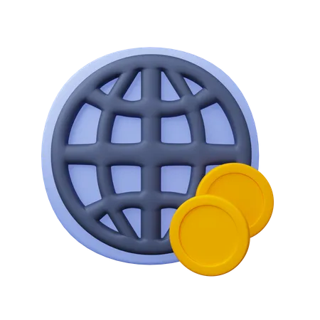 Pago en línea  3D Icon