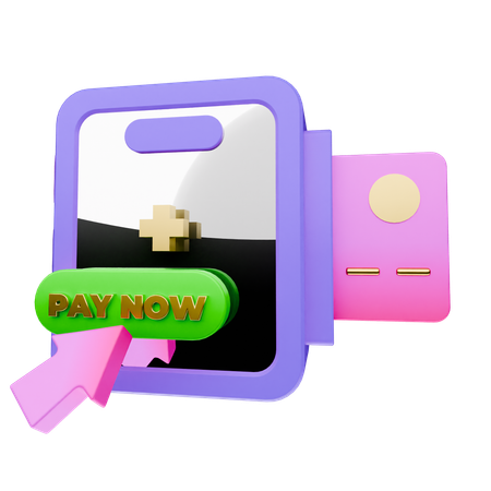 Pago seguro  3D Icon