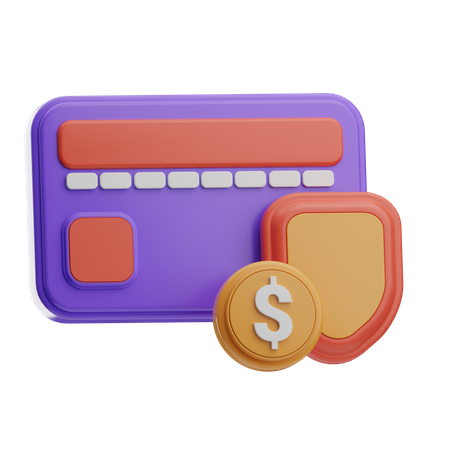 Pago seguro  3D Icon