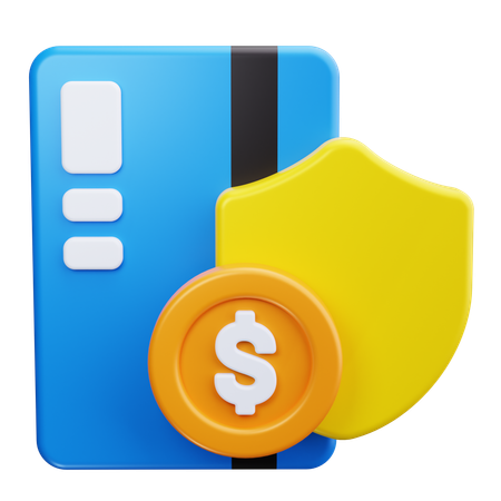 Pago seguro  3D Icon