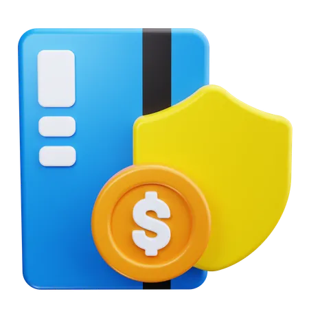 Pago seguro  3D Icon