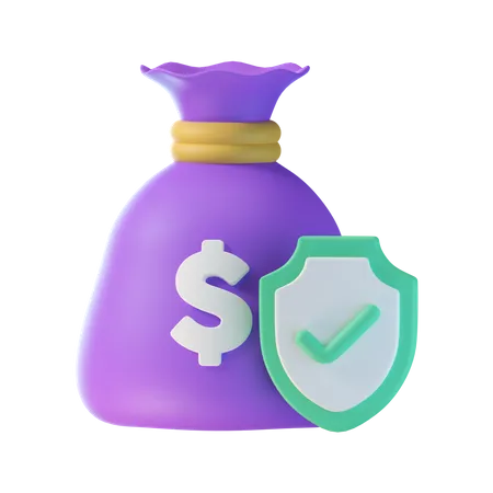 Pago seguro  3D Icon