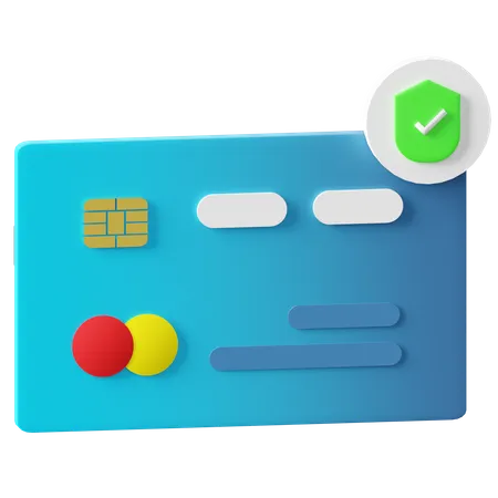 Pago seguro  3D Icon