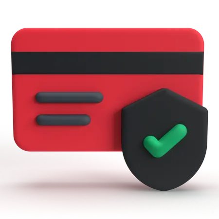 Pago seguro  3D Icon