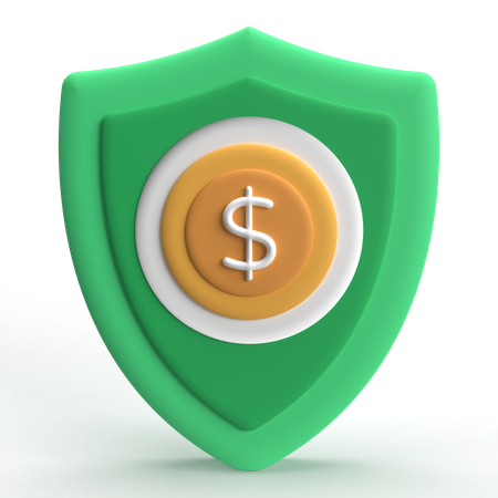 Pago seguro  3D Icon