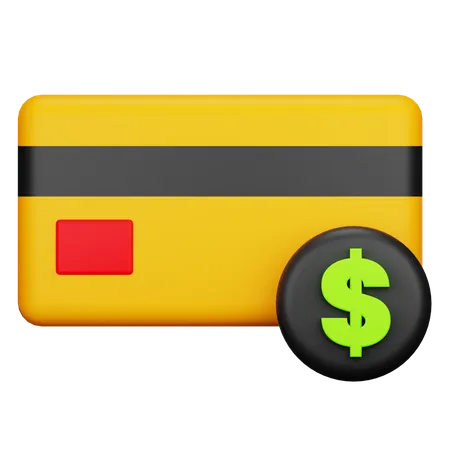 Pago sin efectivo  3D Icon