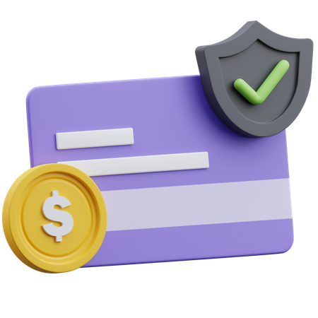 Pago verificado  3D Icon