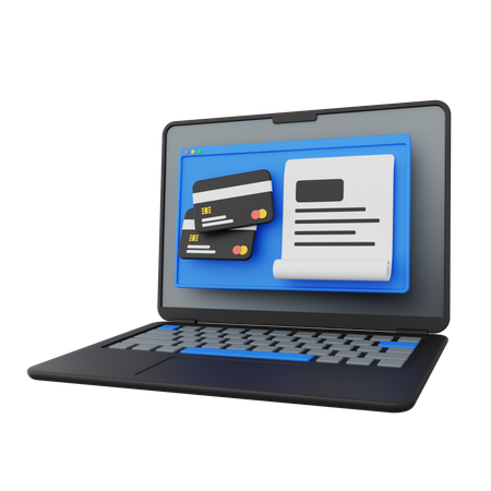 Pago web  3D Icon