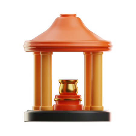 Pagoda  3D Icon