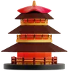 Pagoda Celebration Chinese New Year
