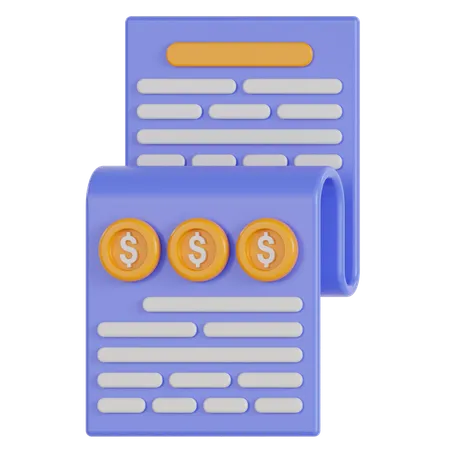 Paid Article  3D Icon