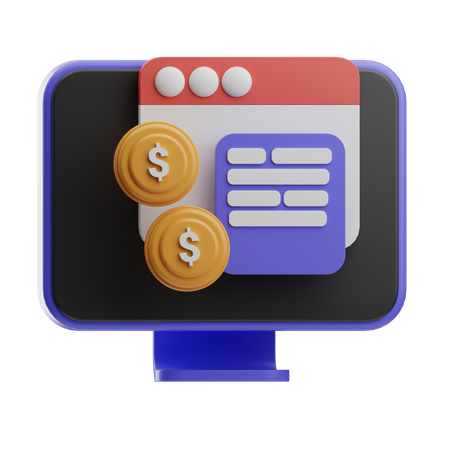 Paid Articles  3D Icon