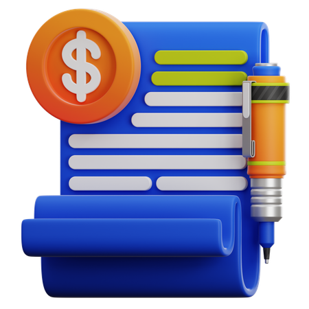 PAID ARTICLES  3D Icon