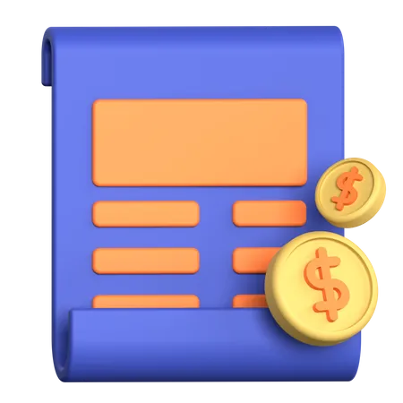 Paid Articles  3D Icon