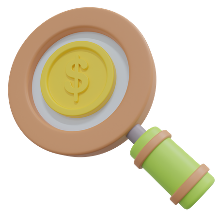Paid Search  3D Icon