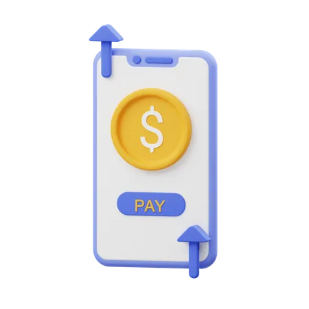 Paiement  3D Illustration