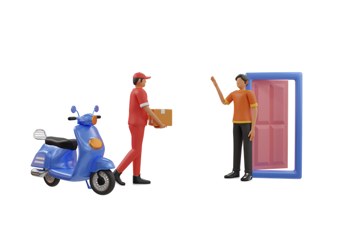 Paiement à la livraison  3D Icon